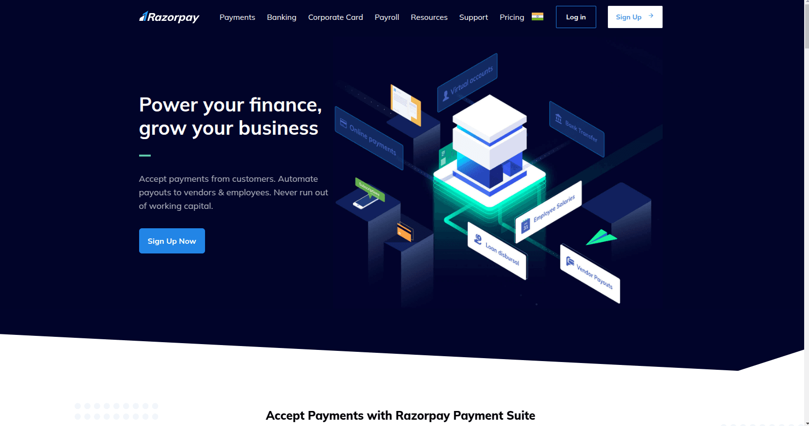 RazorpayClone(Frontend)